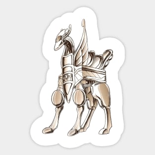 Pegasus cloth version 1 | Saint Seiya Sticker